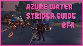 Azure water strider mount guide for (BFA)