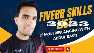 Earn $10 Per Day From Fiverr | Just Learn  Simple Skills | Fiverr Skills List 2023 |