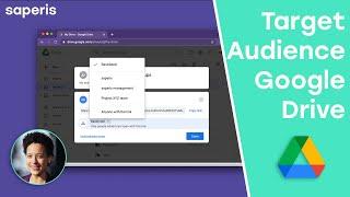 Sharing Files in Google Drive with Target Audience 