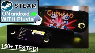 Steam Games on Android are HERE! | Pluvia Steam Client for Android First Impressions