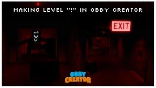 Making Level "!" in Obby Creator