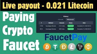 Free Crypto Earning Site | Paying Faucet 2024 | Instant Faucetpay withdraw #btc