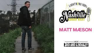 Matt Maeson - live concert at Nashville Sunday Night