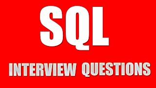 Top 60 SQL Interview Questions  BEST SQL QUESTIONS  2024