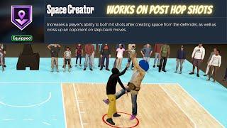 KOBE POST HOP SHOT + SPACE CREATOR HOF NBA 2K23!