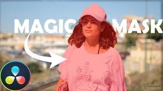 Como Usar MAGIC MASK en DaVinci Resolve 18.6 Studio