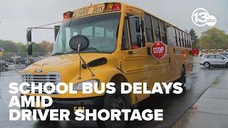Local school district addresses school bus delays amid driver shortage