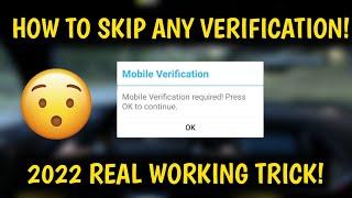 Skip Verification Of All Games And Apps2022 Latest Trick||With Proof!