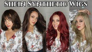 Natural Looking SHEIN Synthetic Wigs Try On Haul