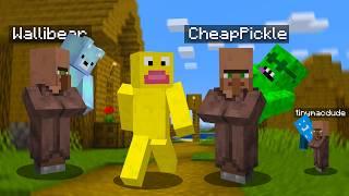 Hide & Seek as VILLAGERS in Minecraft