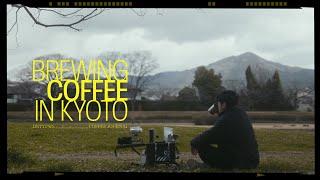 ASMR Brewing V60 Coffee Outdoors in Japan | Blue Bottle Beans, Timemore C3 | Portable Coffee Setup