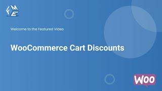 Cart Discounts for WooCommerce - FME ADDONS