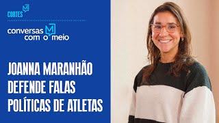 Joanna Maranhão, ex-atleta olímpica da natação, defende manifestação política de atletas