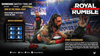 WWE 2K25: Roman Reigns Showcase All Matches Concept!