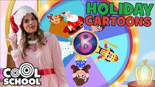 Ms. Booksy's SPIN THE WHEEL for a Holiday Cartoon Story