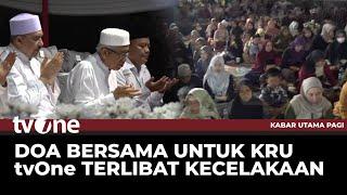 Warga dan IJTI Muria Raya Doa Bersama untuk Jurnalis tvOne yang Terlibat Kecelakaan | tvOne