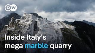 Mining the world's most precious marble in Italy | DW News