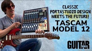 PORTASTUDIO meets THE FUTURE! Tascam Model 12 review, by Pete Thorn for Guitar World