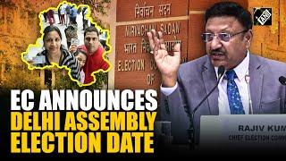 Election Commission announces polling dates for Delhi Assembly Elections 2025