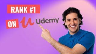 How To Rank Your Udemy Course On The First Page | Udemy SEO ranking