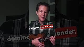 A lefty’s recommendation on learning ukulele “left-handed”