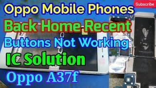 Oppo A37f Back Home Recent Button Not Working Problem | Touch IC Solution | Prime Telecom |