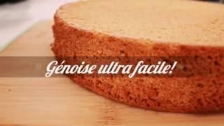 GÉNOISE ULTRA FACILE ET RAPIDE!~ SPONGE CAKE RECIPE