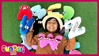 Alphabet Lore ABC MAT | Alphabet Song | ABC Letter Hunt for Toddlers & Kids with Apu - @FunDay Kid