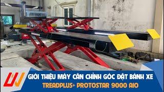 Giới thiệu bộ thiết bị cân chỉnh độ chụm bánh xe TREADPLUS 9000 AIO thương hiệu CANADA