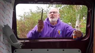 VAN CONVERSION - Window Fitting