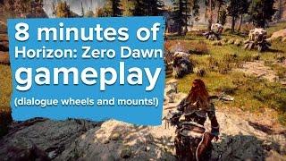 8 minutes of Horizon: Zero Dawn gameplay - PlayStation E3 2016