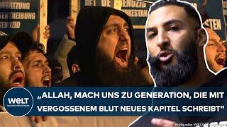 HAMBURG: Machtdemonstration! Islamisten von "Muslim interaktiv" fordern Kalifat im Nahen Osten