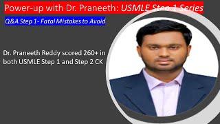 Common Mistakes in USMLE Step 1 Preparation that IMGs make