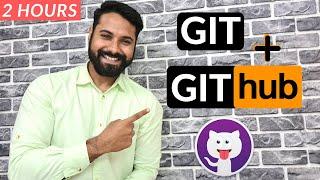 Git and GitHub Master Class By Shubham Londhe // एक वीडियो में 
