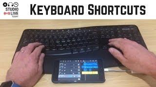 Keyboard Shortcuts in GarageBand iOS (iPhone/iPad)