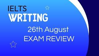 IELTS Writing 26 August 2023 /  Exam Topic / Writing Task 2 / Academic / Exam Review