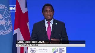 President Hakainde Hichilema's Speech At The 2021 United Nations Climate Change Conference - COP26