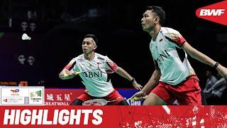 Intense Thomas Cup clash sees Indonesia and Thailand put on a show