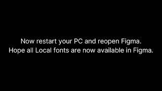 How to enable Local PC fonts in Figma?