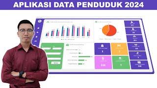 PREVIEW | APLIKASI DATA PENDUDUK 2024 | VBA EXCEL