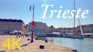 Trieste Italy ️October 2023 4K 60fps Walking Tour - with Captions