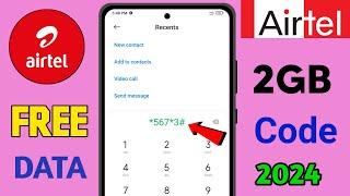 airtel 2GB free data offer 2024 | airtel 2GB free data kaise Li | airtel recharge free 2024