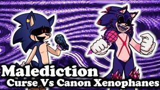 FNF | Curse Vs Canon Xenophanes | Malediction - Vs Curse | Mods/Hard/FC |