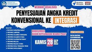 Sosialisasi Penyesuaian Angka Kredit Konvensional ke Integrasi Tahap 1