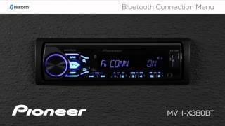 How To - MVH-X380BT - Bluetooth Connection Menu