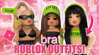 BRAT inspired ROBLOX outfit ideas! || mxddsie 