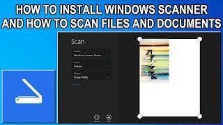 Windows 10 Scan - Installation Guide 2019