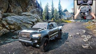 SnowRunner | Toyota Tacoma 2021 Mod | Steering Wheel + TH8A H-Shifter | GamePlay