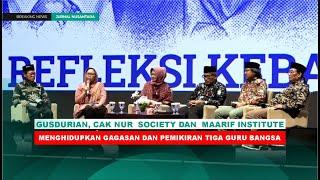 Kolaborasi Gusdurian, Nurcholis Madjid Society dan Maarif Institute Hidupkan Gagasan  Guru Bangsa