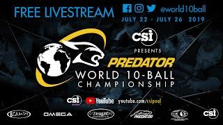 2019 Predator World 10 Ball Championship: Josh Filler vs Fan Yang